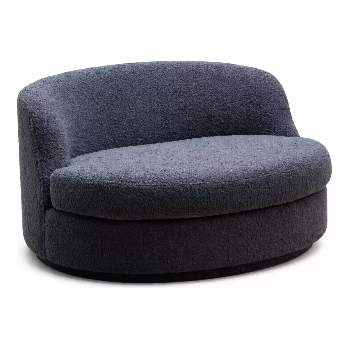 BANQUETTE  BOUCLETTE BLEUE