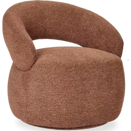 FAUTEUIL PIVOTANT TISSU