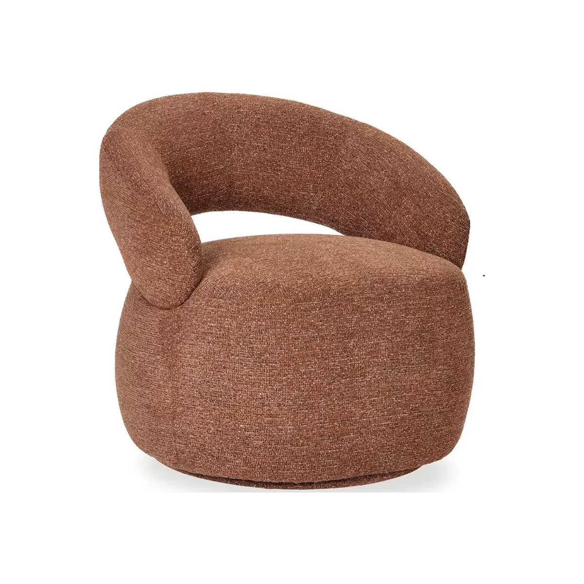 FAUTEUIL PIVOTANT TISSU