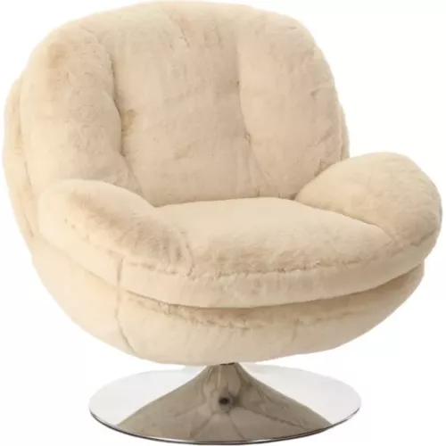 FAUTEUIL FAUSSE FOURRURE