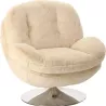 FAUTEUIL FAUSSE FOURRURE