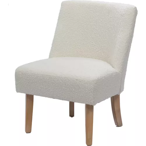 FAUTEUIL tissu bouclette