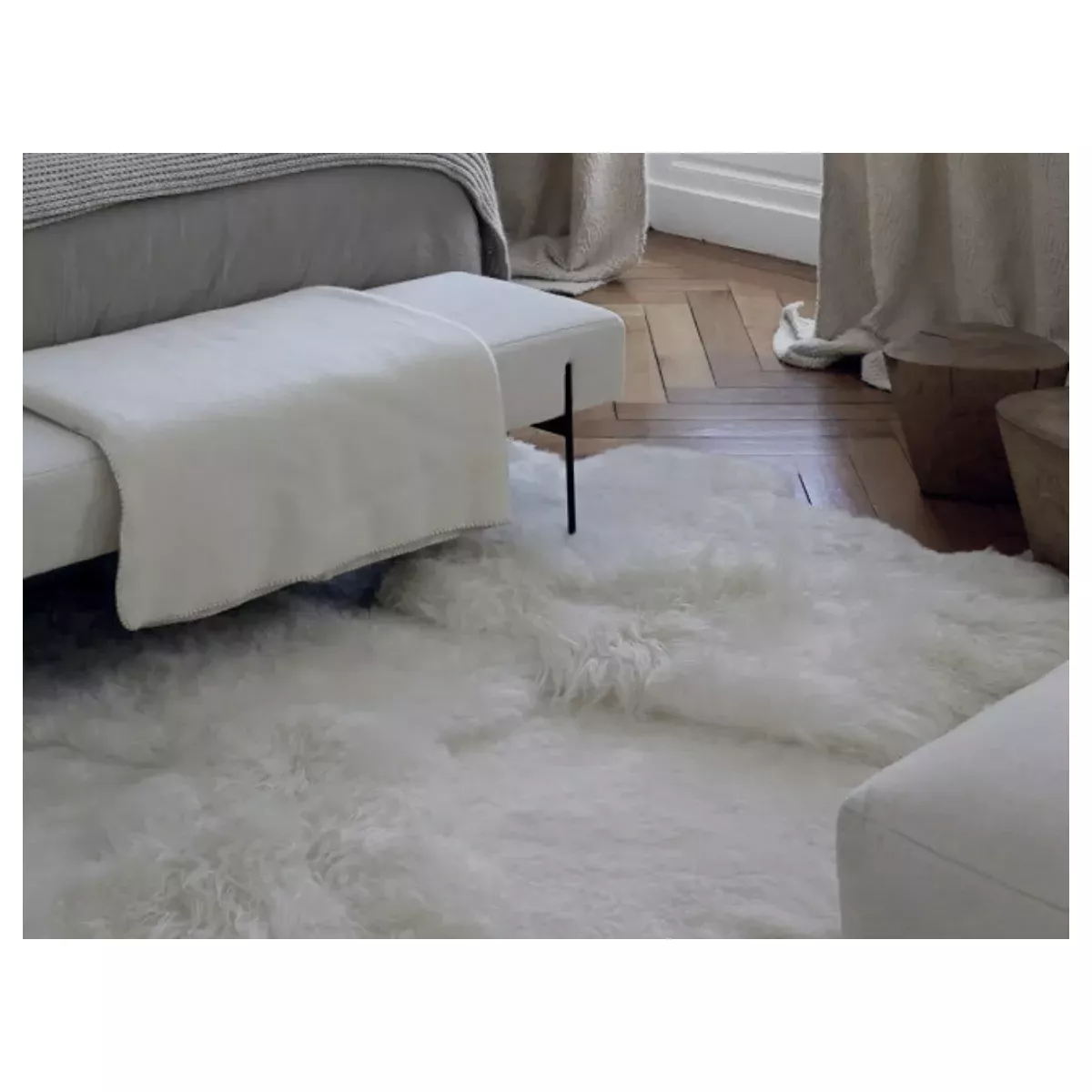 TAPIS EN MOUTON ISLANDAIS