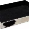 PLATEAU EN PEAU DE VACHE RECTANGLE