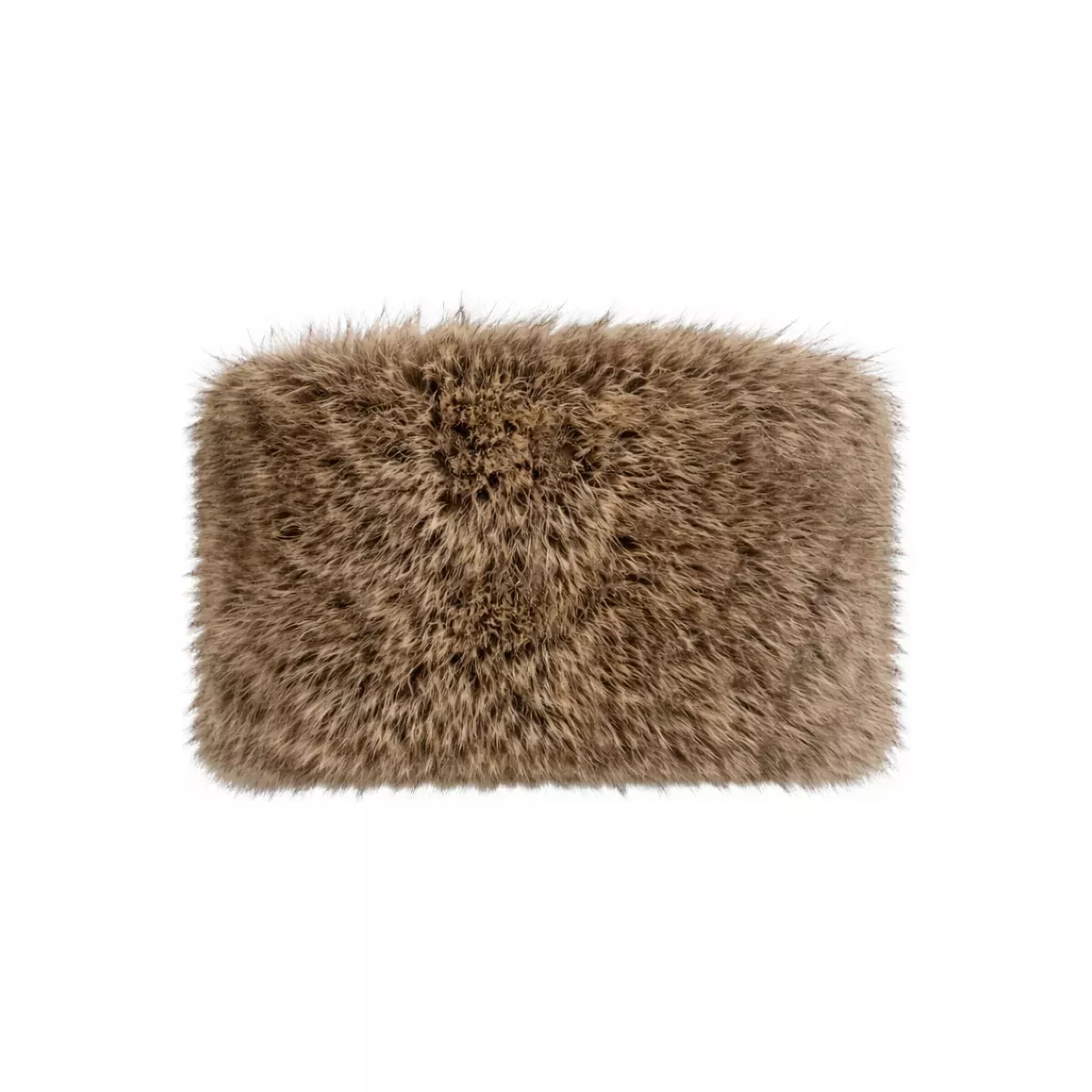 ABAT JOUR FAUSSE FOURRURE OURS BRUN