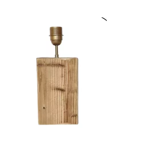PIED DE LAMPE EN BOIS