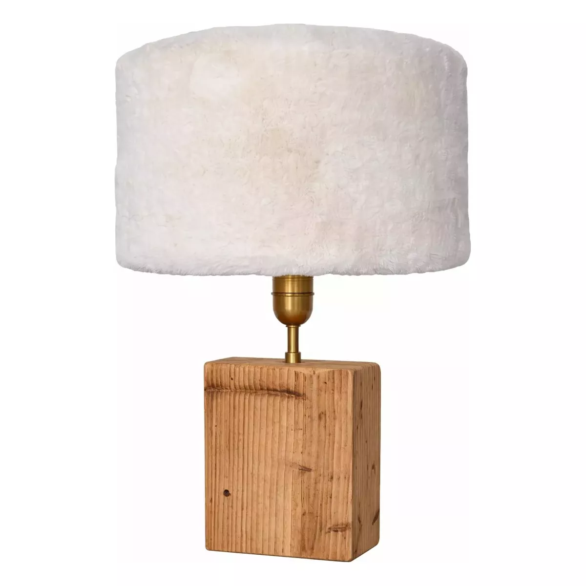 PIED DE LAMPE EN BOIS