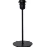 PIED DE LAMPE EN MÉTAL NOIR