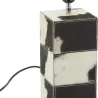 PIED DE LAMPE EN PEAU DE VACHE