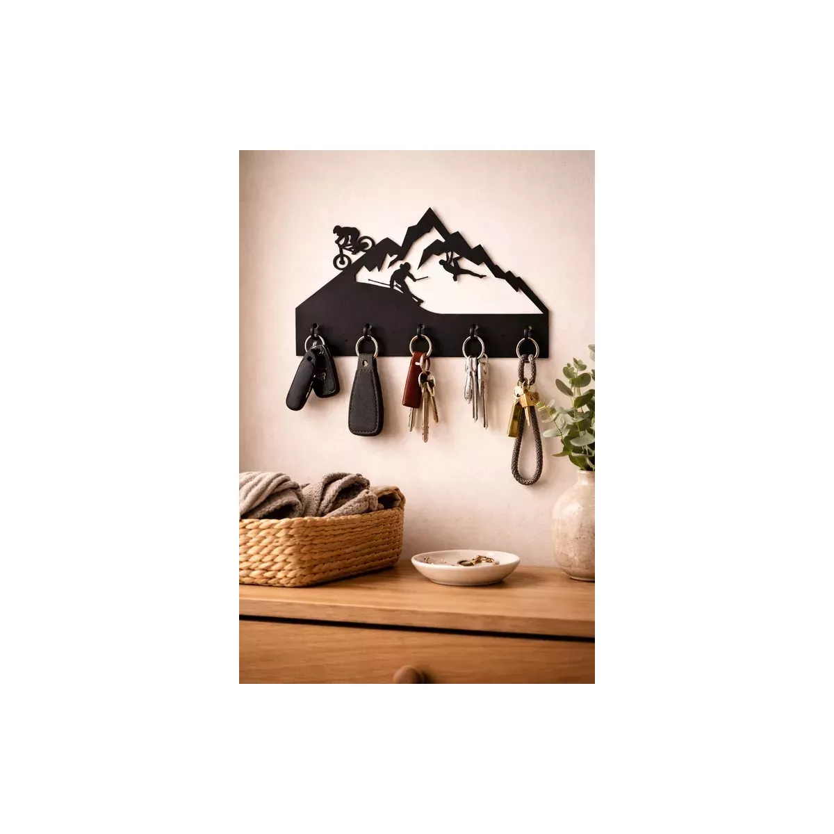 PORTE CLÉS SPORT D'HIVER