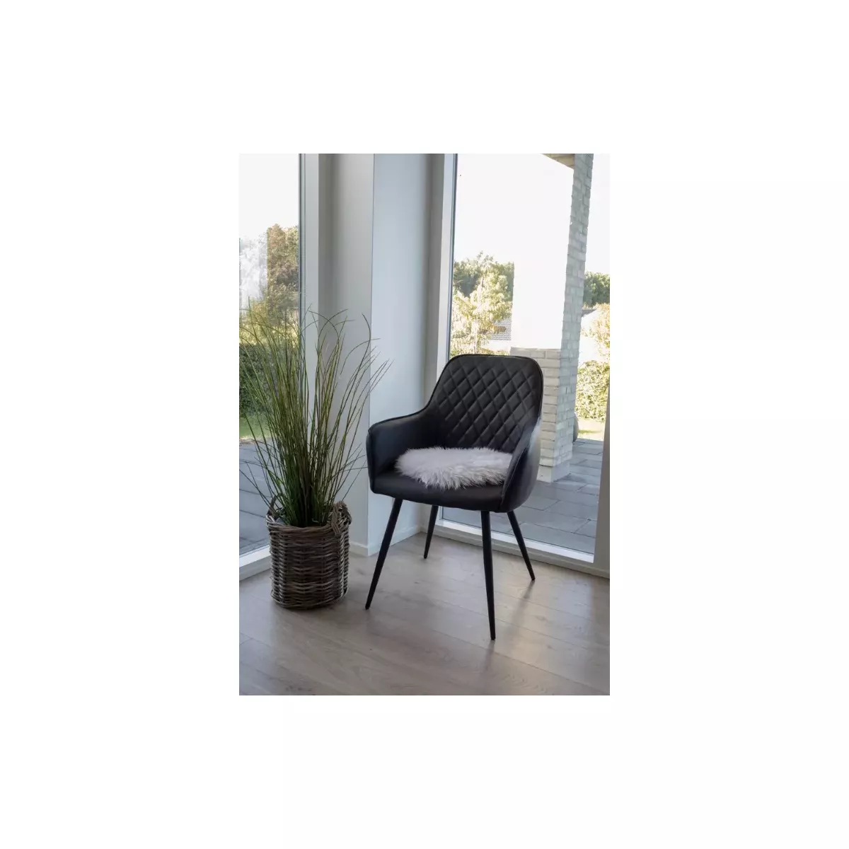 GALETTE DE CHAISE PEAU DE MOUTON