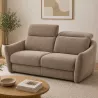 CANAPÉ CONVERTIBLE MAMBO 140X195 CM MATELAS STELLA H17/25KG