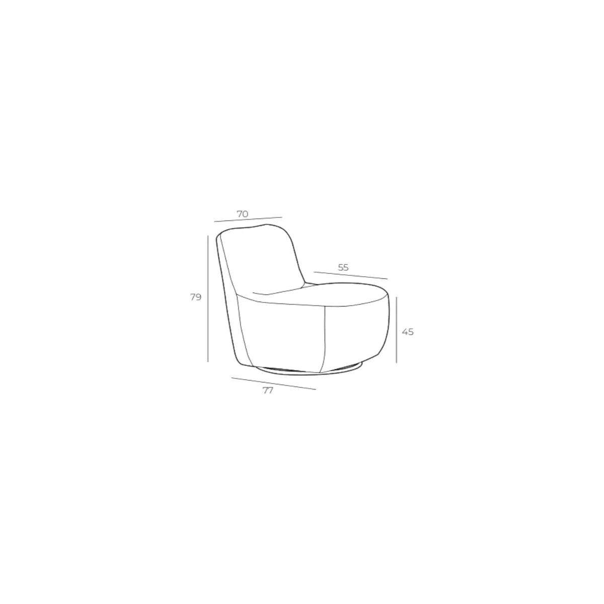 FAUTEUIL ONYX