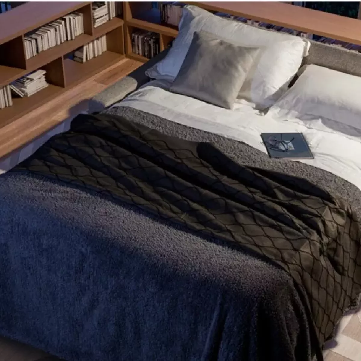 CANAPÉ CONVERTIBLE WILLY 140X195 CM MATELAS STELLA /25KG