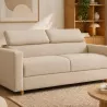 CANAPÉ CONVERTIBLE CELESTE 140X195 CM 3 PLACES