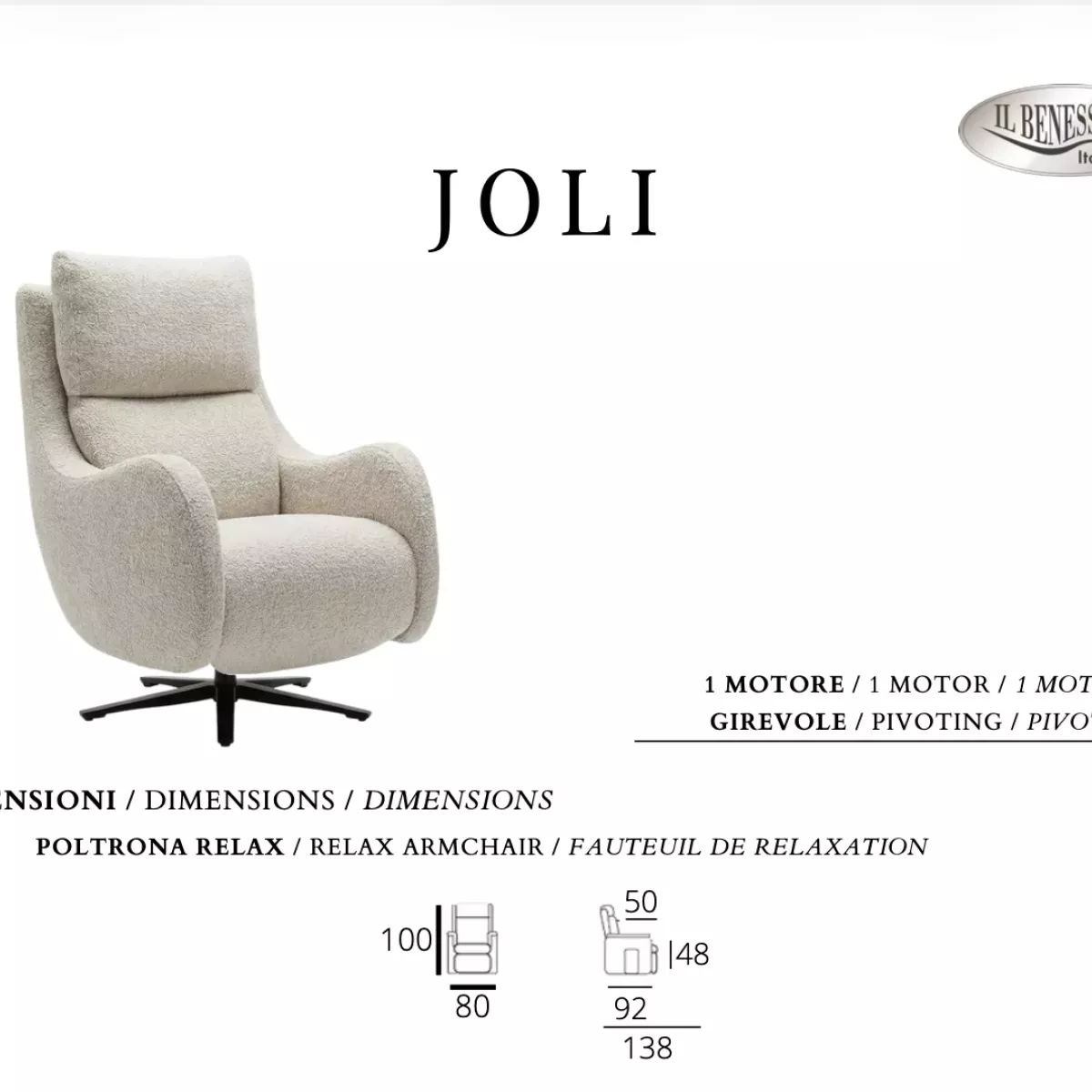 FAUTEUIL RELAX JOLI