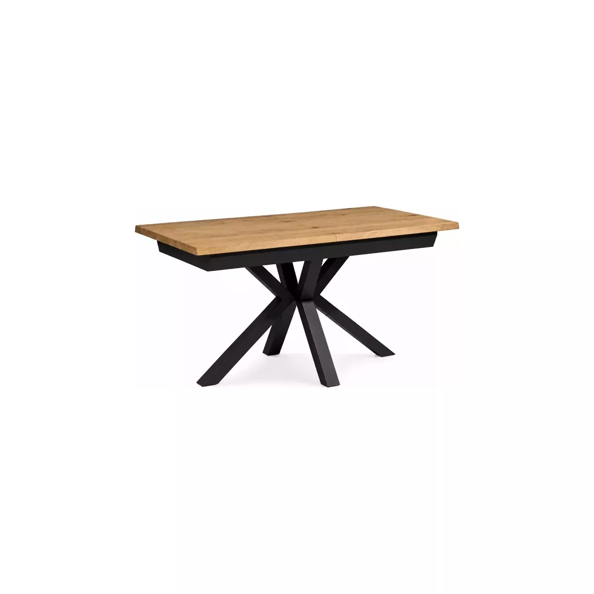 TABLE REPAS 160X90 CM + ALLONGE CENTRALE PAPILLON DE 60 CM