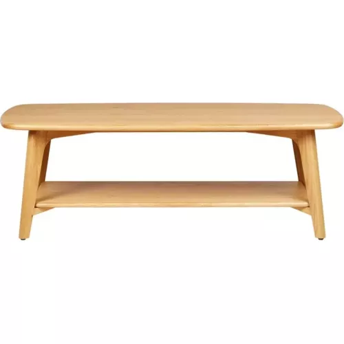 TABLE BASSE EN CHÊNE NATUREL 120 CM
