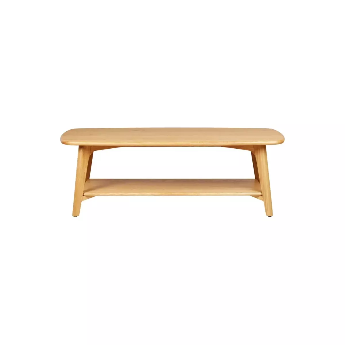 TABLE BASSE EN CHÊNE NATUREL 120 CM
