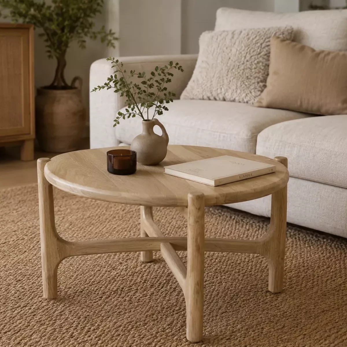 TABLE BASSE EN BOIS DE MANGUIER