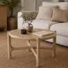 TABLE BASSE EN BOIS DE MANGUIER