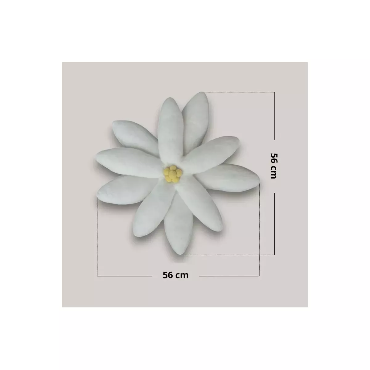 COUSSIN EDELWEISS GEANT EN FEUTRINE