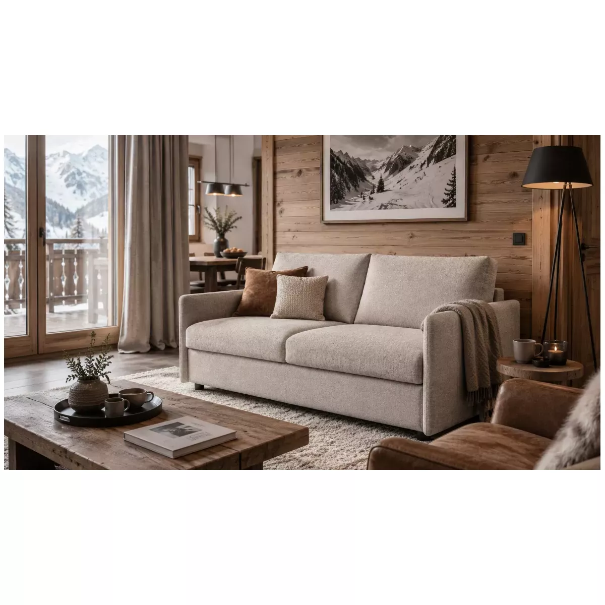 CANAPE CONVERTIBLE SYSTEME RAPIDO SKIPPER