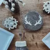 DESSOUS DE PLAT EN FEUTRINE MOTIF CERF