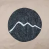 DESSOUS DE PLAT EN FEUTRINE MOTIF MONTAGNE