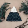 DESSOUS DE PLAT MONTAGNE EN BOULES DE FEUTRINE