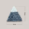 DESSOUS DE PLAT MONTAGNE EN BOULES DE FEUTRINE