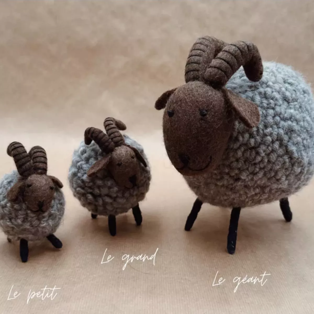 BOUQUETIN EN LAINE