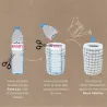 VASE EN FEUTRINE BLANC