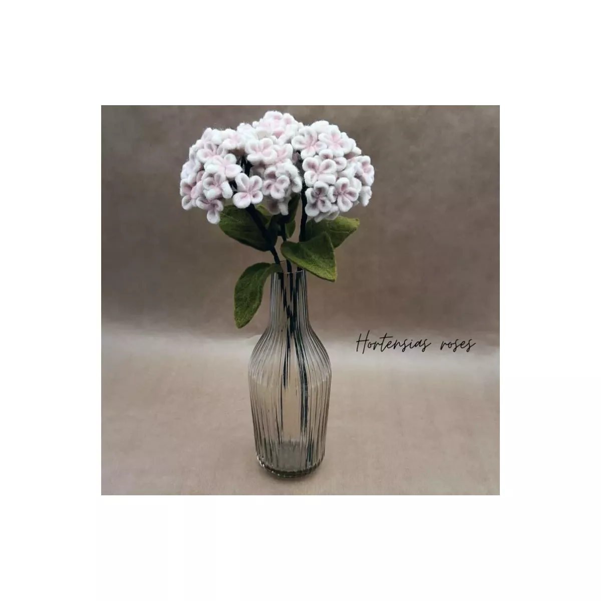 BRANCHE D'HORTENSIA FEUTRINE