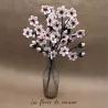 BRANCHE DE FLEUR DE CERISIER FEUTRINE