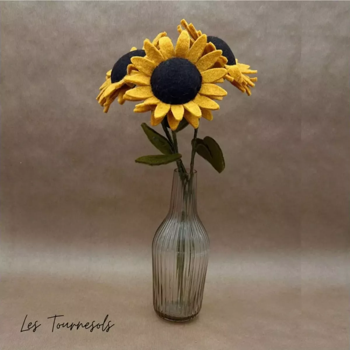 BRANCHE DE TOURNESOL FEUTRINE