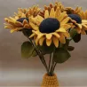 BRANCHE DE TOURNESOL FEUTRINE