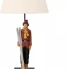 LAMPE À POSER VINTAGE SKIEUR