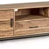 MEUBLE TV ELMERA EN BOIS D'ACACIA