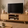 MEUBLE TV ASUBLIME EN CHÊNE NATUREL