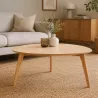 TABLE BASSE BLUM EN PLACAGE CHÊNE