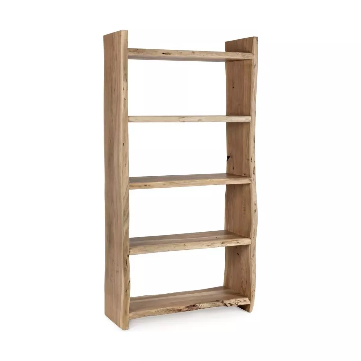 BIBLIOTÈQUE ENASSA EN BOIS D'ACACIA