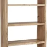 BIBLIOTÈQUE ENASSA EN BOIS D'ACACIA