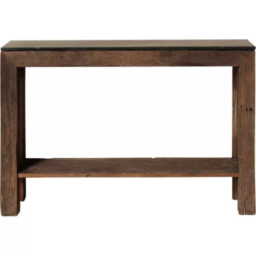 CONSOLE EN MARBRE NOIR