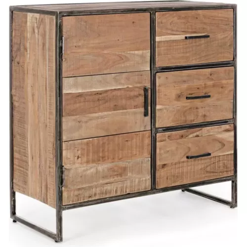 BUFFET ELMERA EN BOIS D'ACACIA