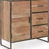 BUFFET ELMERA EN BOIS D'ACACIA