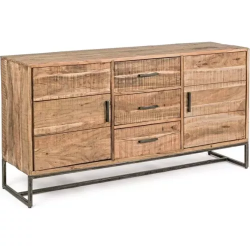 BUFFET ELMERA EN BOIS D'ACACIA