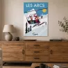 TABLEAU SUR DIBOND LES ARCS (PERSONALISABLE)