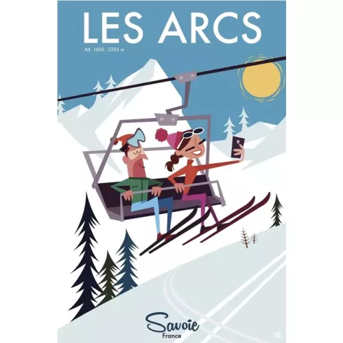 TABLEAU SUR DIBOND LES ARCS