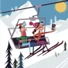 TABLEAU SUR DIBOND LES ARCS (PERSONALISABLE)